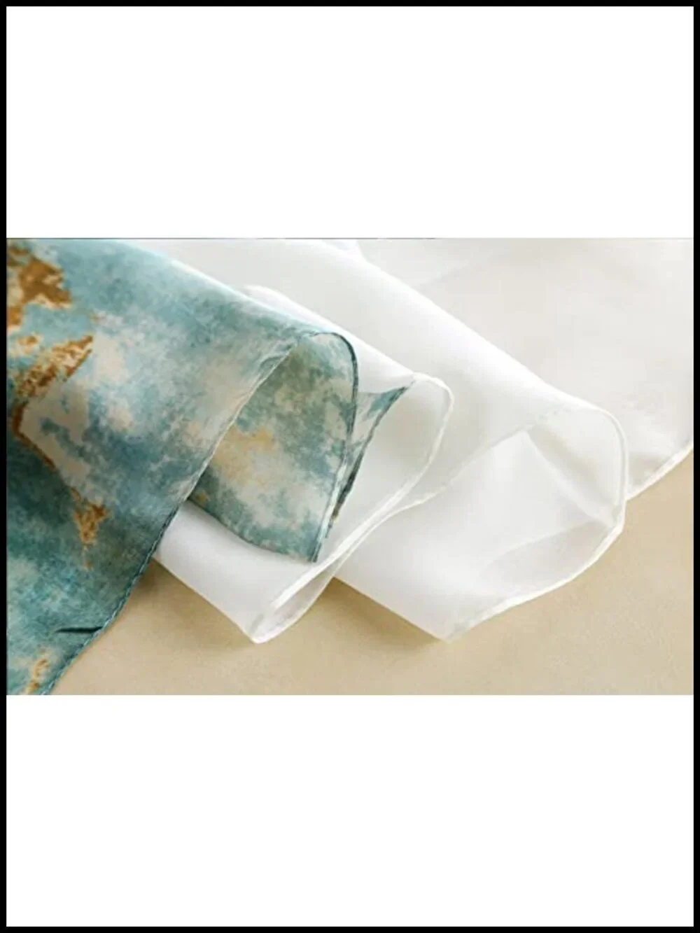 100% Polyester Satiny Lightweight Long Scarf Shawl